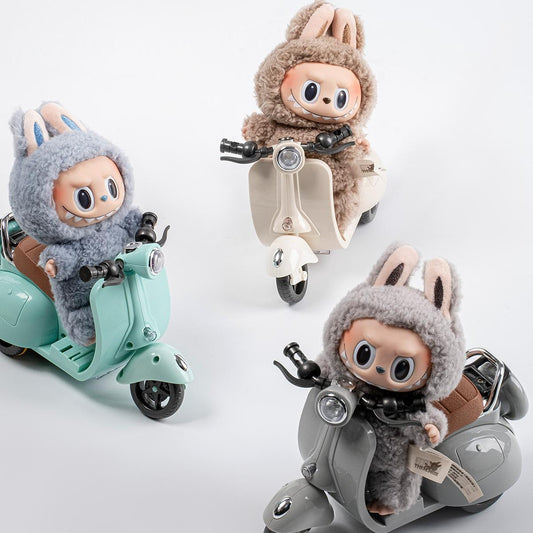 Labubu Motorbike – Light-Up, Battery-Powered, Cute Labubu Accessory