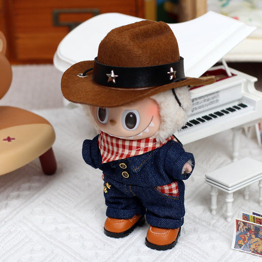 Labubu Cowboy Outfit – Western Style, Rugged Charm!
