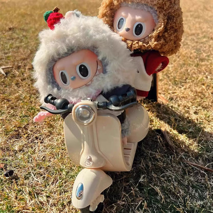 Labubu Motorbike – Light-Up, Battery-Powered, Cute Labubu Accessory