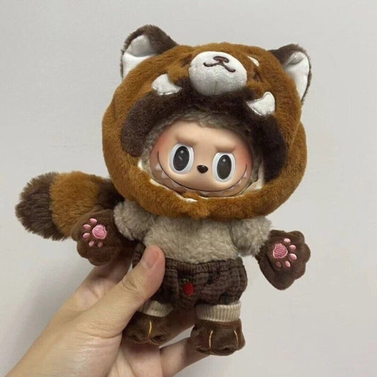 LABUBU Clothes The Monsters Plush Doll Handmade Clothes Set No Toys for 17CM/6.7IN Dolls